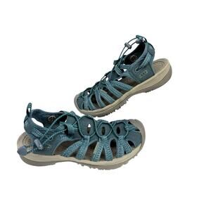 KEEN Women's US 7 Whisper Closed Toe Waterproof Durable Comfortable Smoke Blue